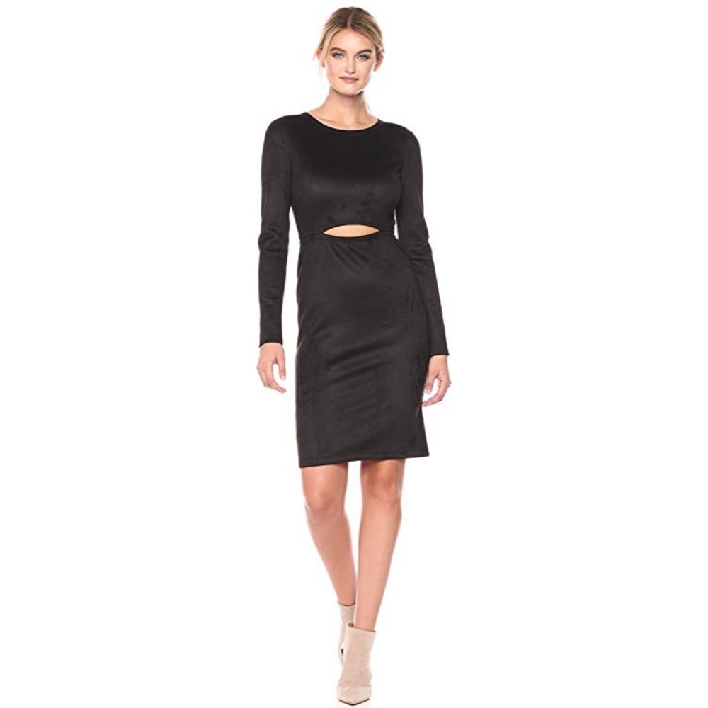 Bcbg Faux Suede Dress